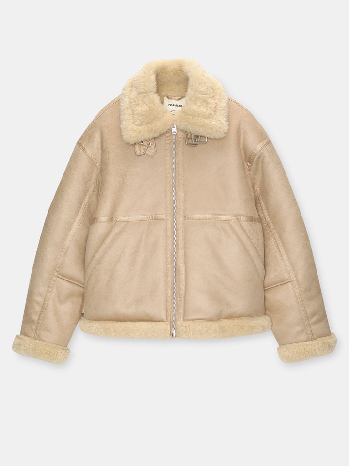 Moudda PULL & BEAR - Veste Oversized Double Face - Tunisie 1