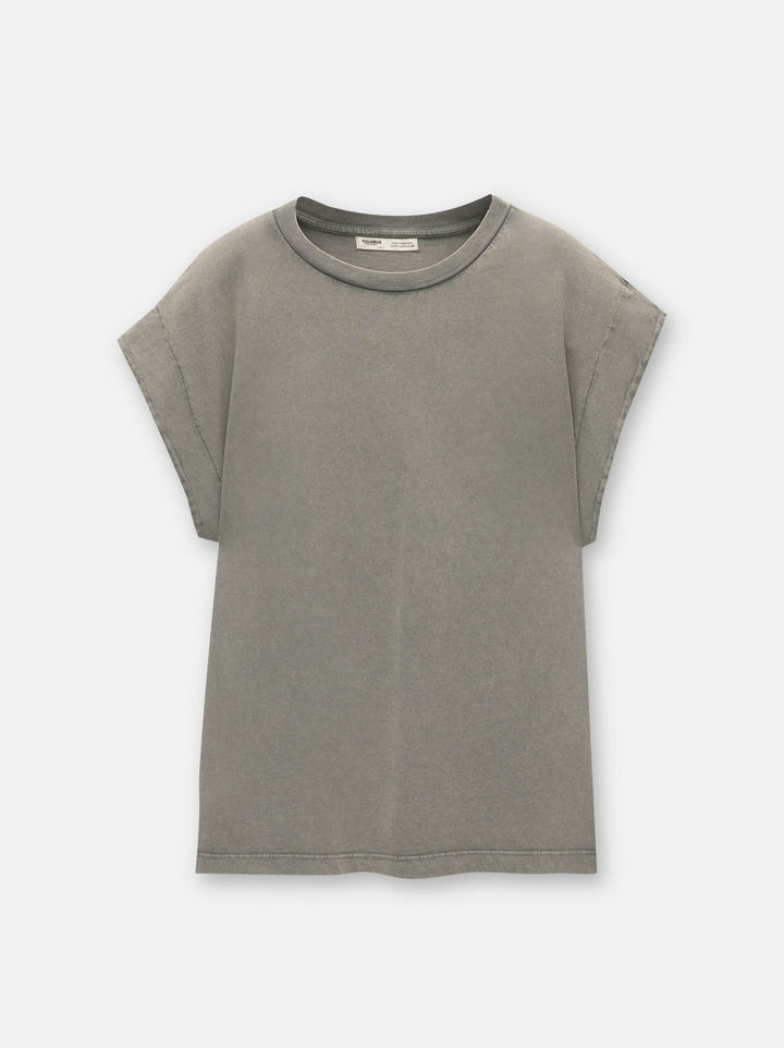 Moudda PULL & BEAR - Body Basique Pièce en Manche Rénovée Lavé - Tunisie 2