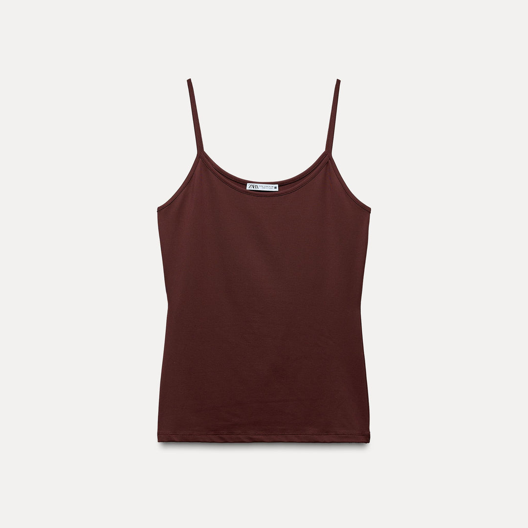 Moudda ZARA - T-shirt polyamide bretelles fines - Tunisie 1