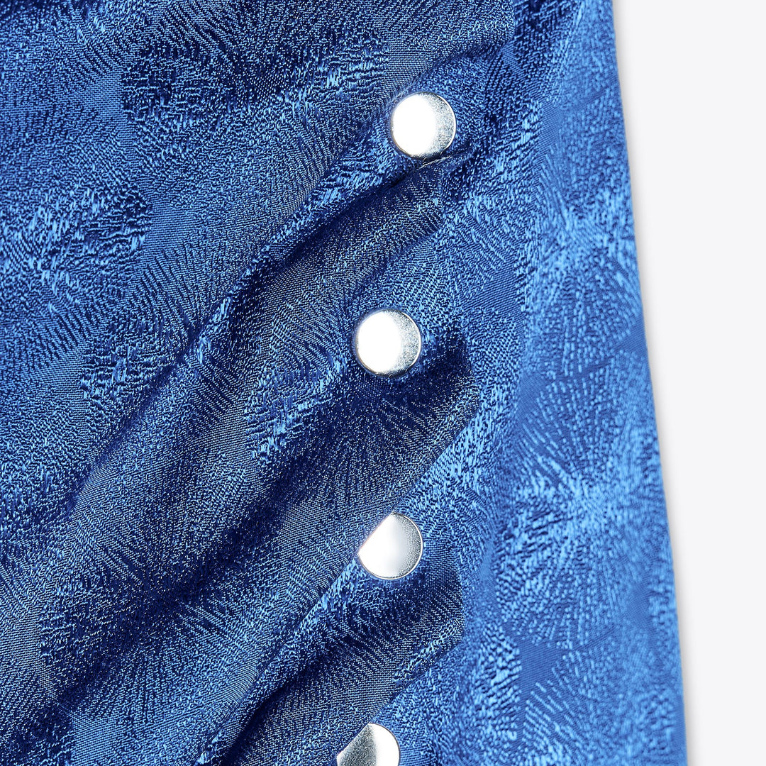 Moudda ZARA - Robe Midi Jacquard - Manches Courtes & Snaps - Tunisie 3