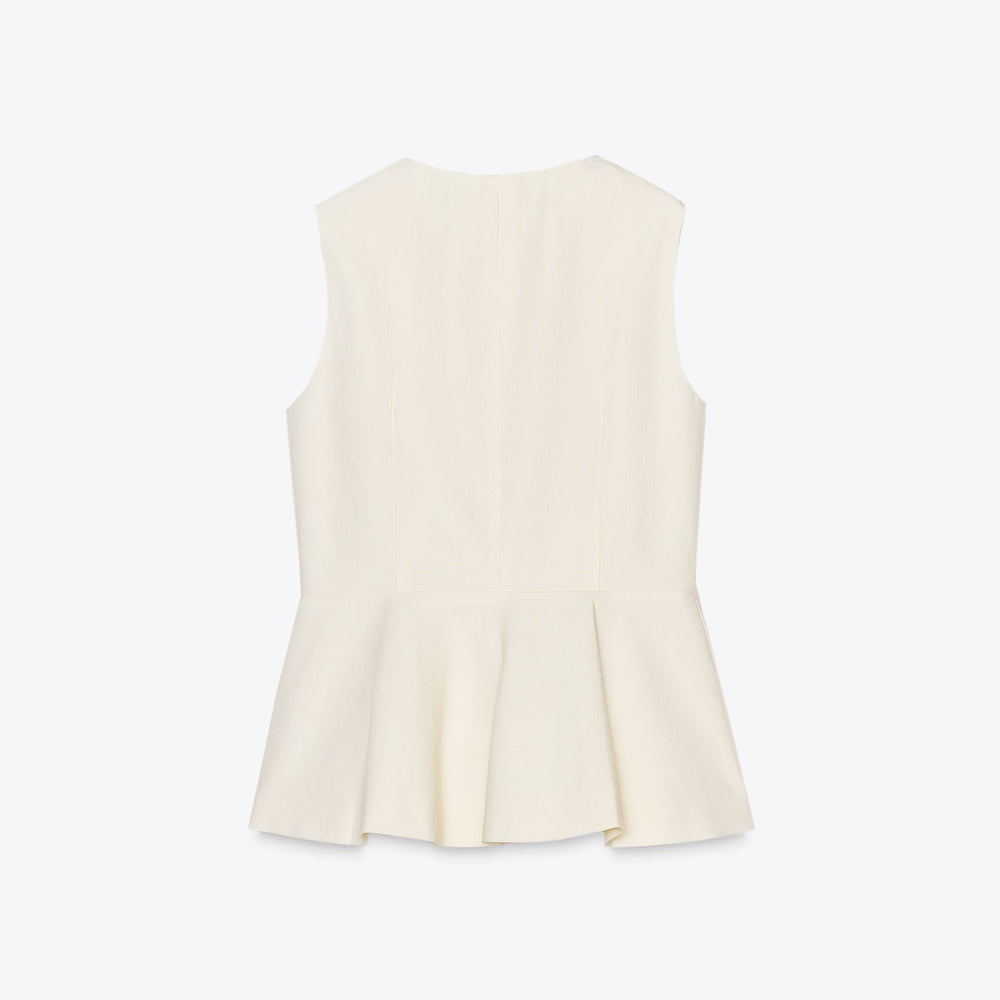 Moudda ZARA - Gilet - Coton & Peplum - Tunisie 2
