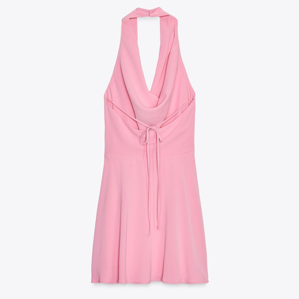 Moudda ZARA - Robe Mini - Encolure Cascade & Dos Dégagé - Tunisie 2