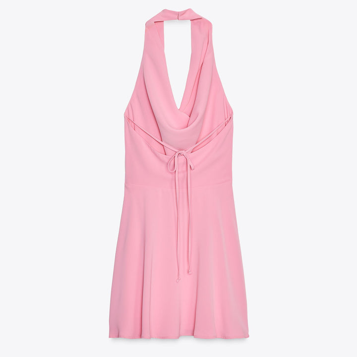 Moudda ZARA - Robe Mini - Encolure Cascade & Dos Dégagé - Tunisie 2