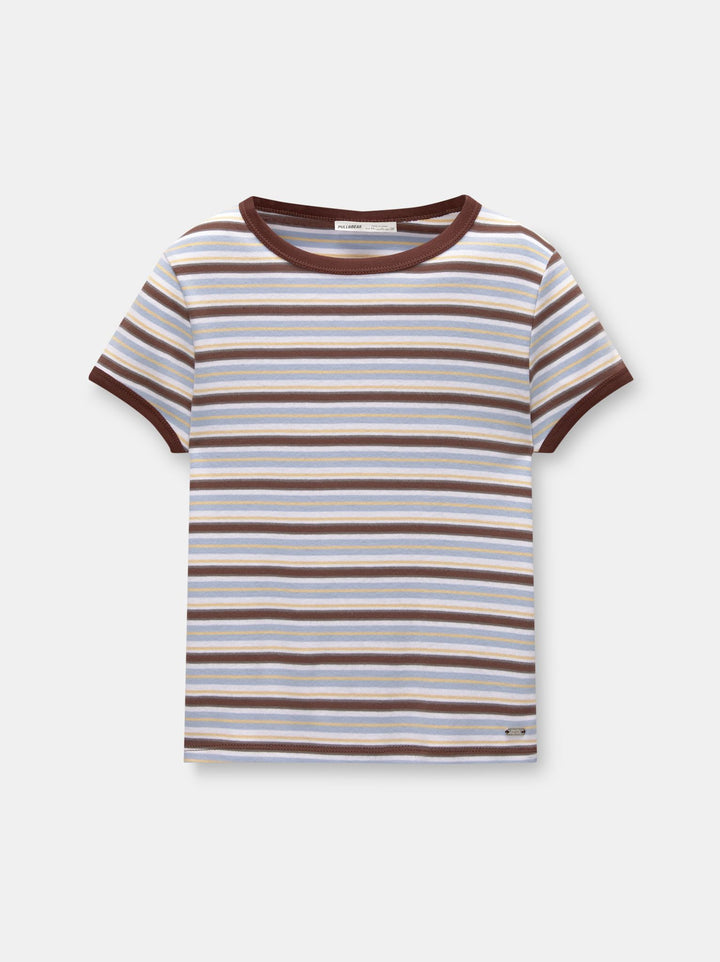 Moudda PULL & BEAR - T-Shirt Pacific Rayures Rodeo - Tunisie 1