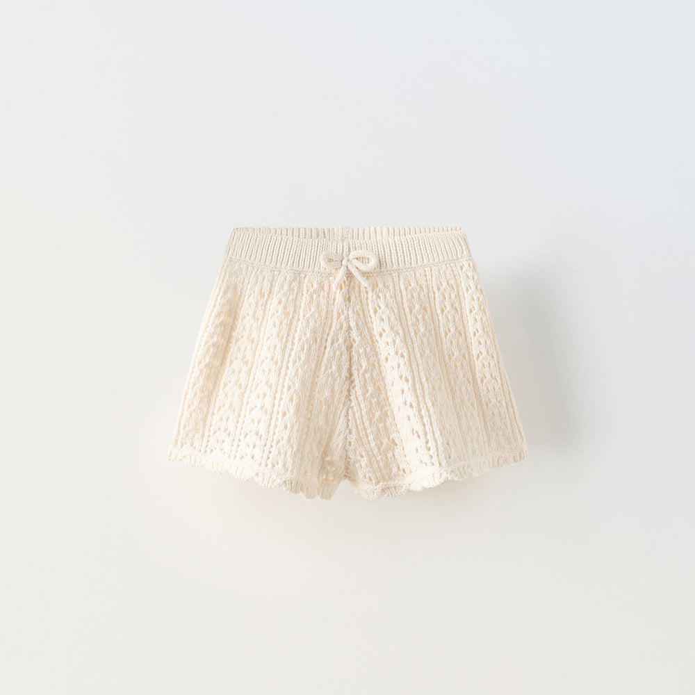 Moudda ZARA - Short maille enfant Twinset nœuds crudo - Tunisie 2