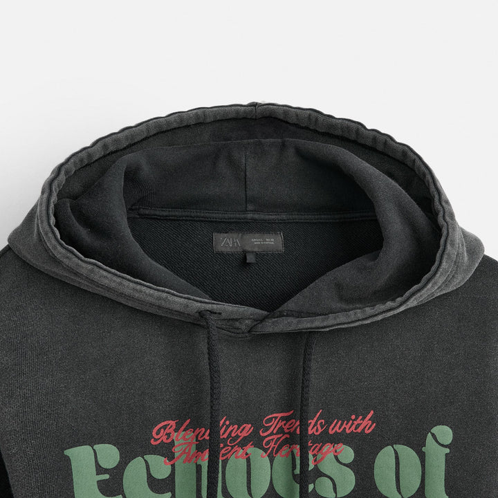 Moudda ZARA - Sweat Capuche - Textes (Brown Code) - Tunisie 3
