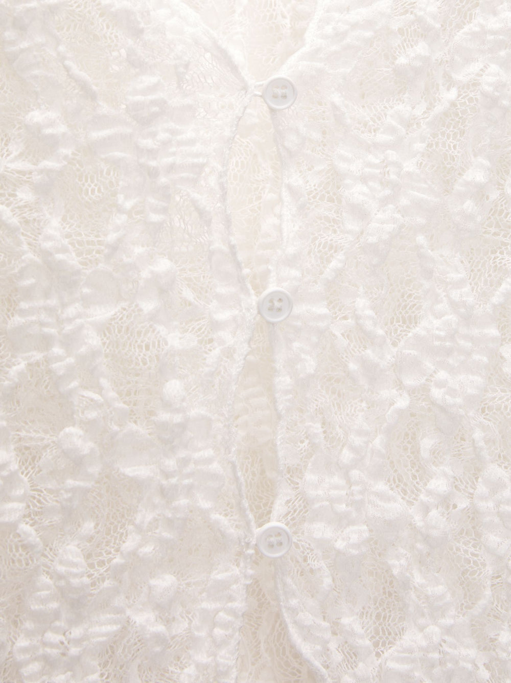 Moudda PULL & BEAR - Body Blouse Dentelle Boutons Manches Courtes - Tunisie 2