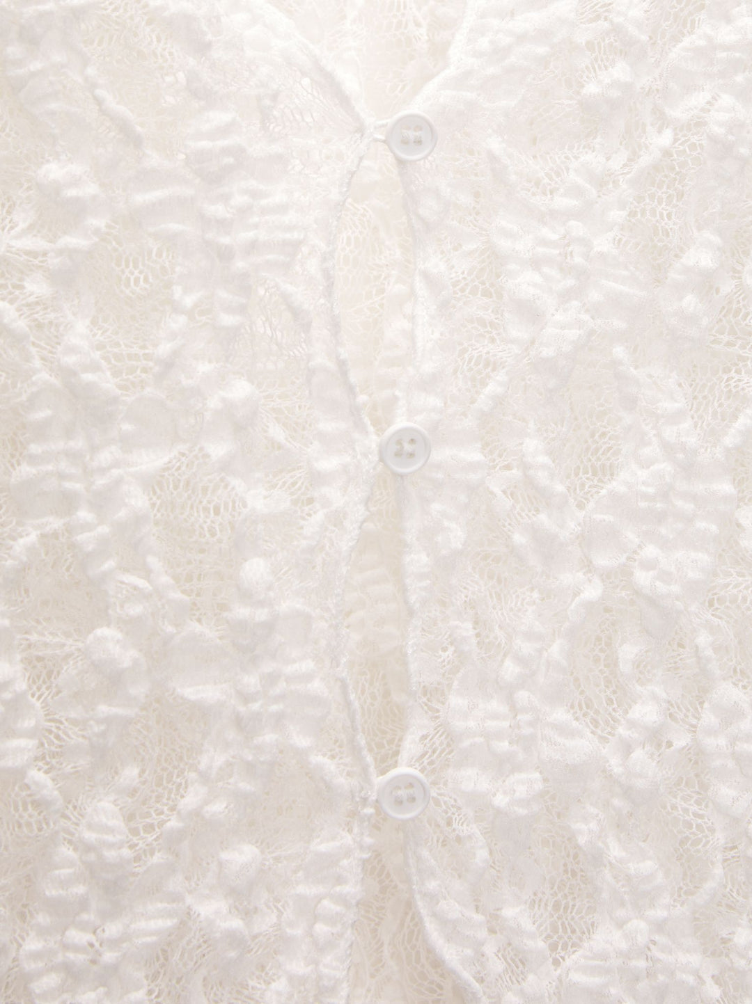 Moudda PULL & BEAR - Body Blouse Dentelle Boutons Manches Courtes - Tunisie 2