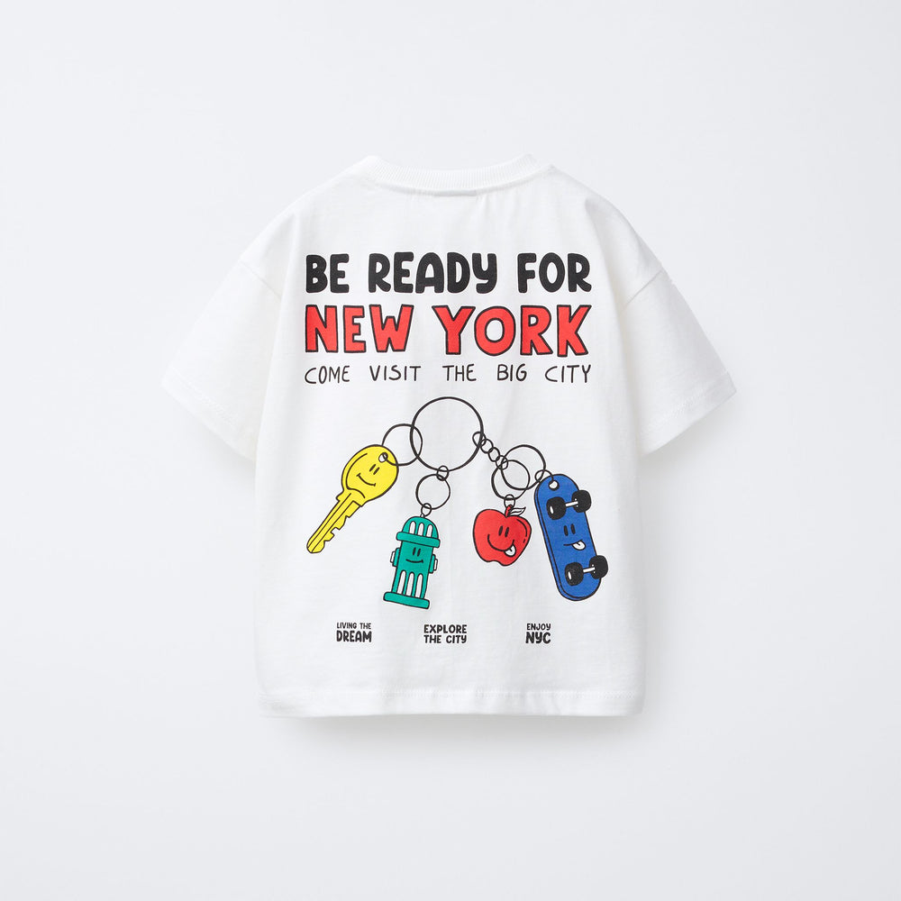 Moudda ZARA - T-Shirt Enfant - New York & Porte-clés - Tunisie 2