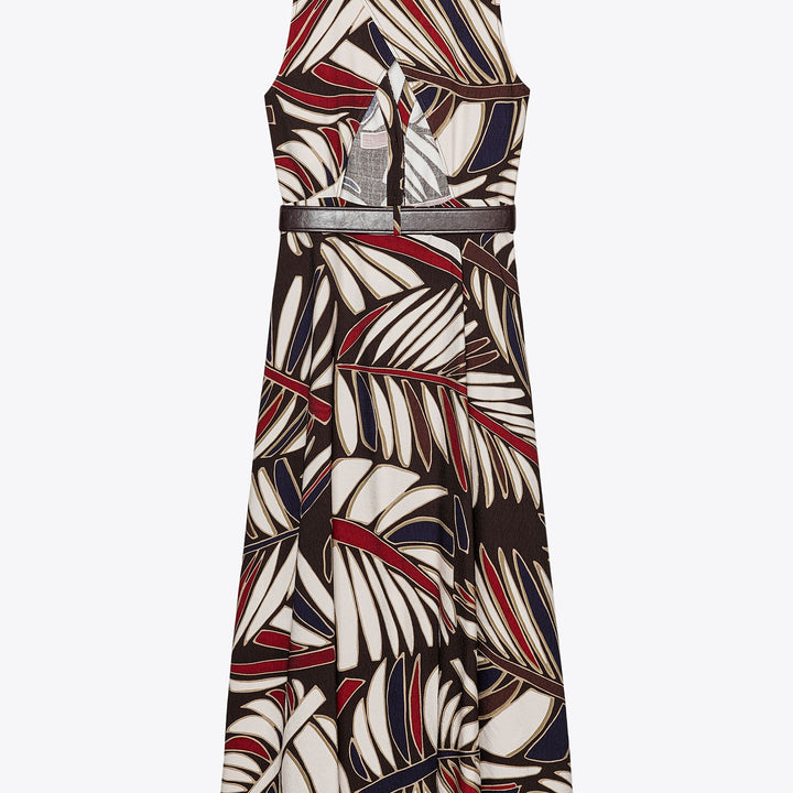 Moudda ZARA - Robe Midi Chemisier Imprimée - Ceinture - Tunisie 2