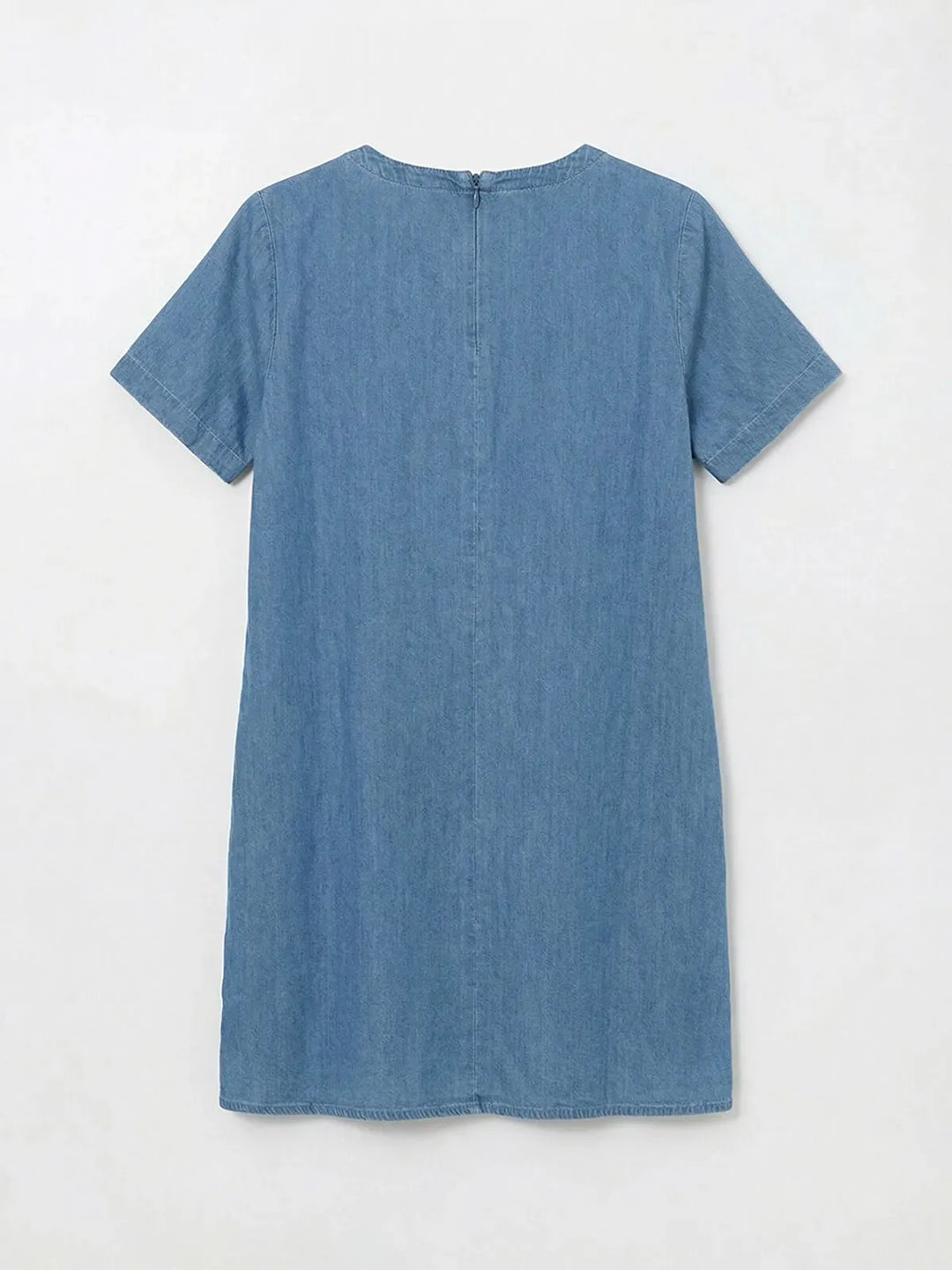 Moudda LC Waikiki - LCWAIKIKI Classic Crew Neck Mini Denim Dress - Tunisie 6