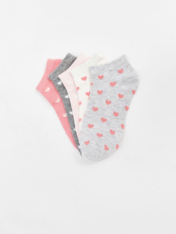 Moudda LC Waikiki - Chaussettes pour sneakers Femme Mélange de gris - Tunisie 2