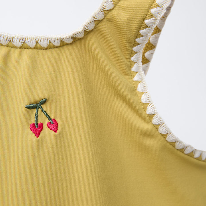 Moudda ZARA - Maillot Enfant - Broderie Cerise - Tunisie 3