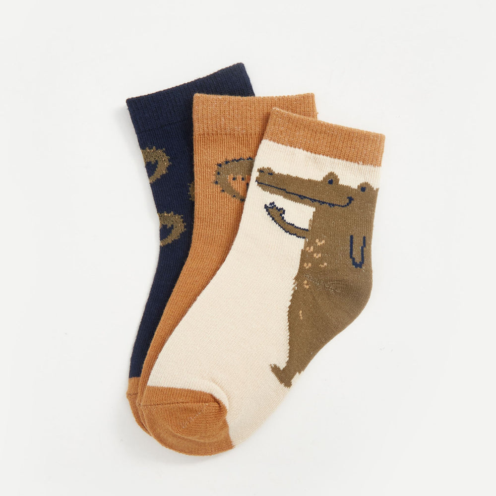 Moudda LC Waikiki - Chaussettes courtes Garçon Crème - Tunisie 2