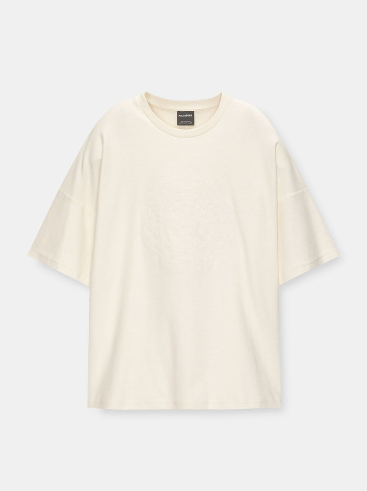 Moudda PULL & BEAR - Sweat Paisley Brodé - Tunisie 3