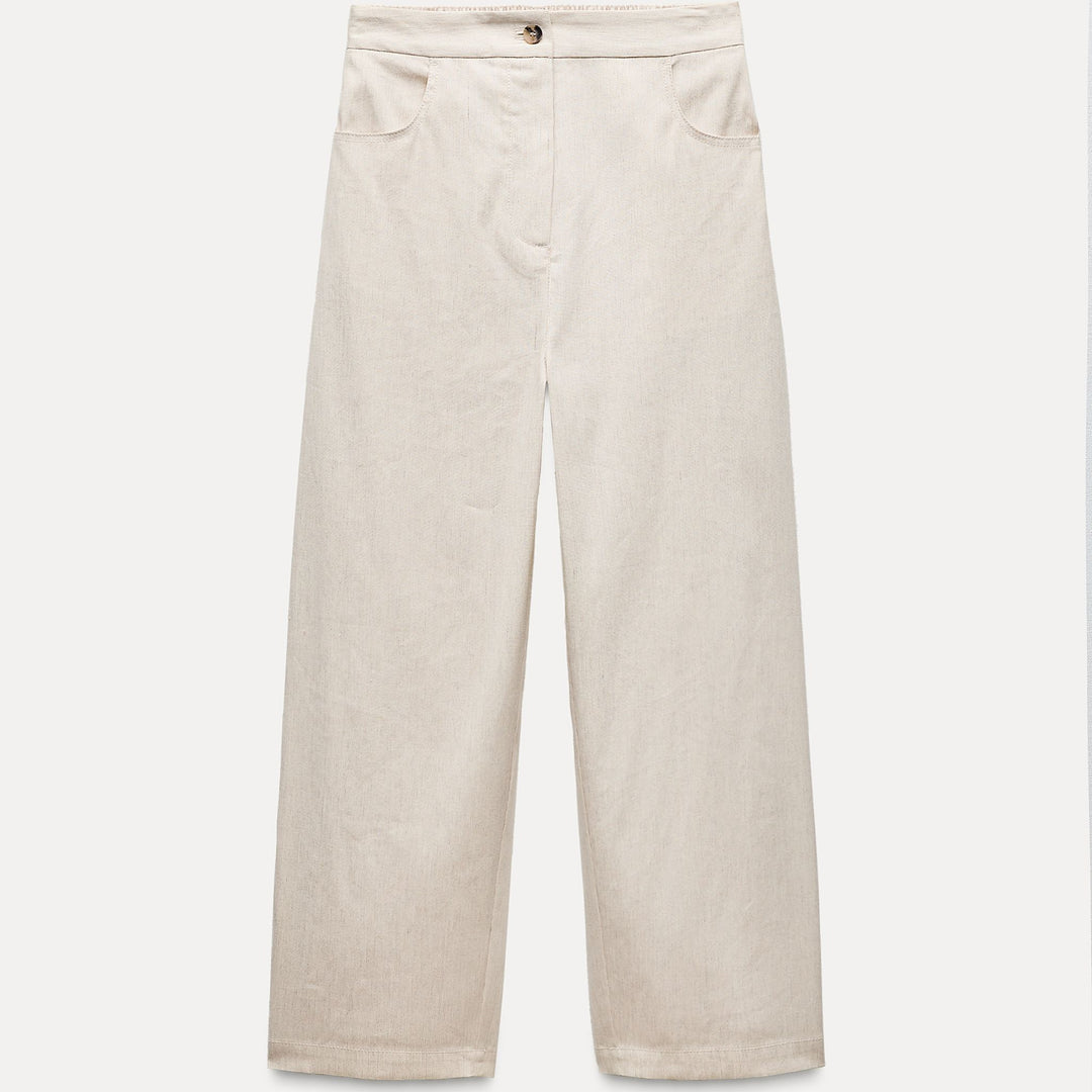 Moudda ZARA - Combinaison 500 pantalon rayé bouffant - Tunisie 1