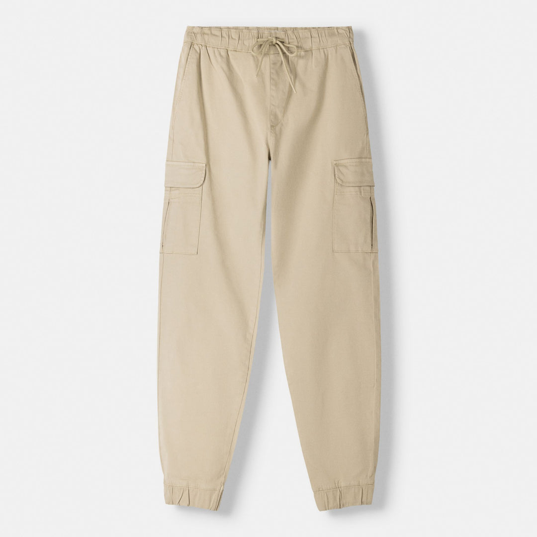 Moudda BERSHKA - Pantalon Jogger Cargo Coupe Slim - Tunisie 1