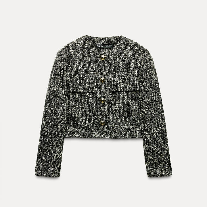Moudda ZARA - Ensemble blazer tissé, poches à rabat - Tunisie 1