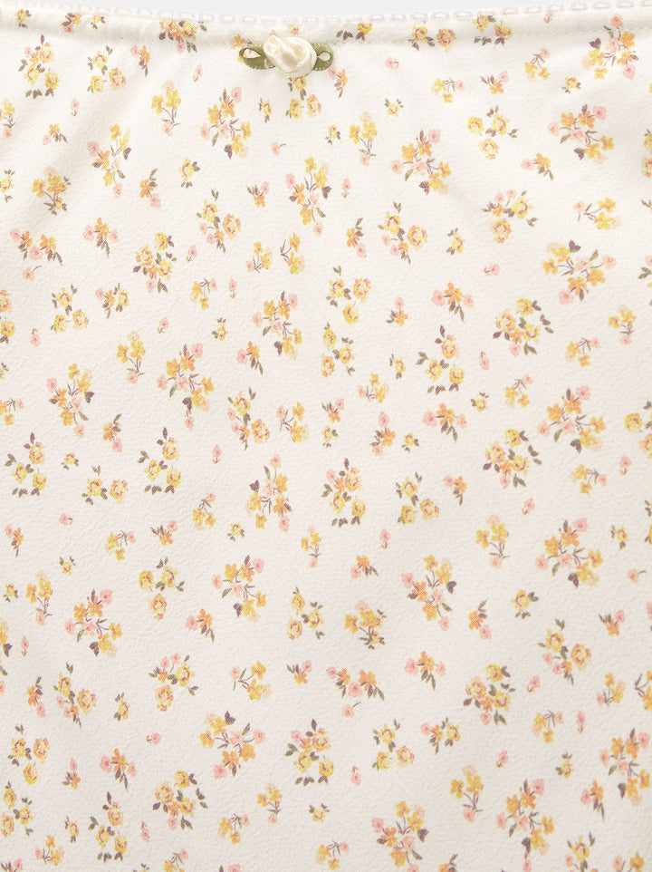 Moudda PULL & BEAR - Jupe Midi Courte Dentelle Fleur - Tunisie 2