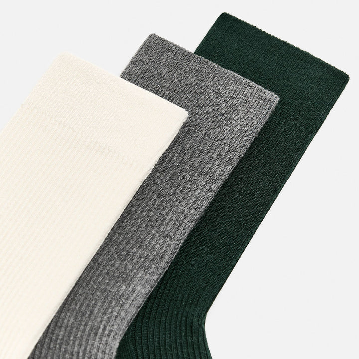 Moudda ZARA - Chaussettes Légères - Écru Pack 3 - Tunisie 3