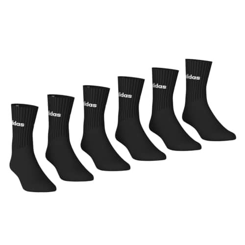 Moudda Adidas - Chaussettes rembourrées hauteur mollet logo linéaire (6 paires) - Tunisie 5