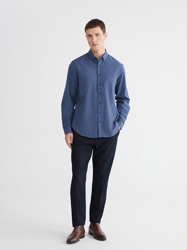 Moudda LC Waikiki - Chemise à carreaux manches longues en tissu - Tunisie 2