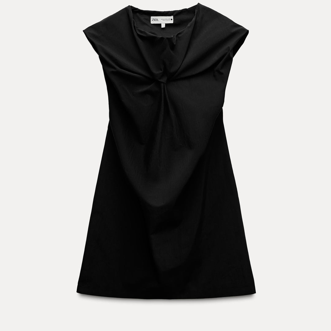Moudda ZARA - Robe Mini Décolleté Fantaisie avec Nœud - Tunisie 1