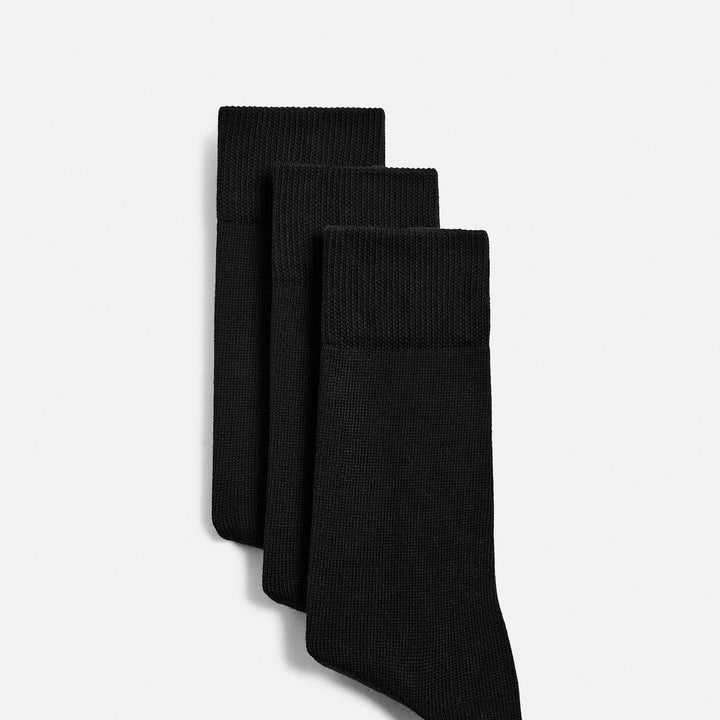 Moudda ZARA - Chaussettes Légères - (Marron) Pack 3 - Tunisie 1