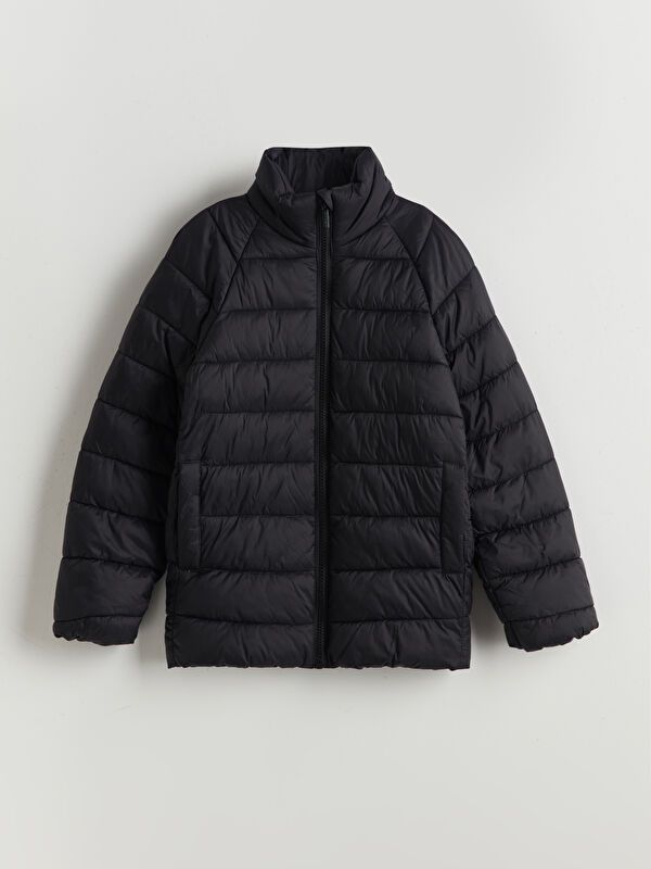 Moudda LC Waikiki - Manteau matelassé en nylon Fille Noir - Tunisie 1