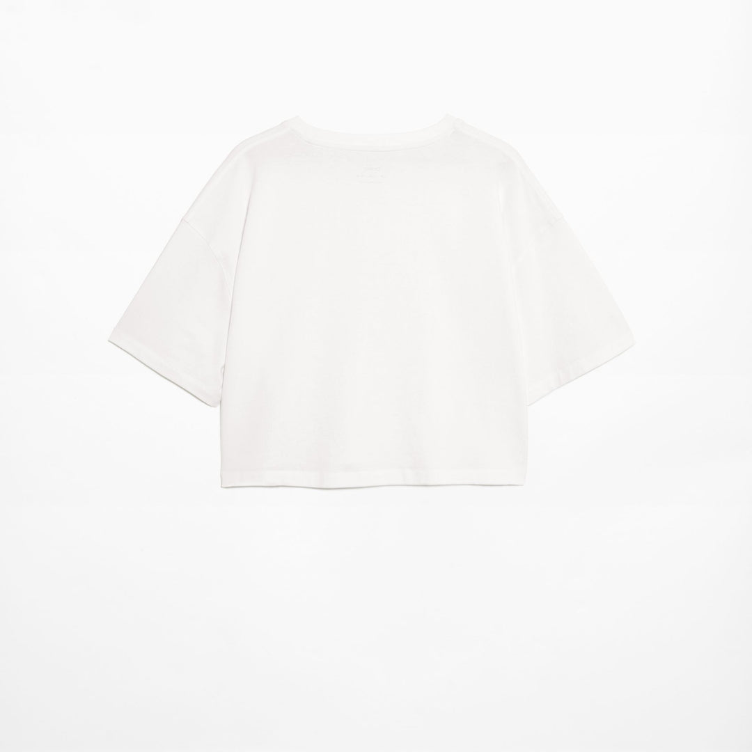 Moudda Oysho - T-Shirt Crop Coton Élasthanne - Tunisie 2