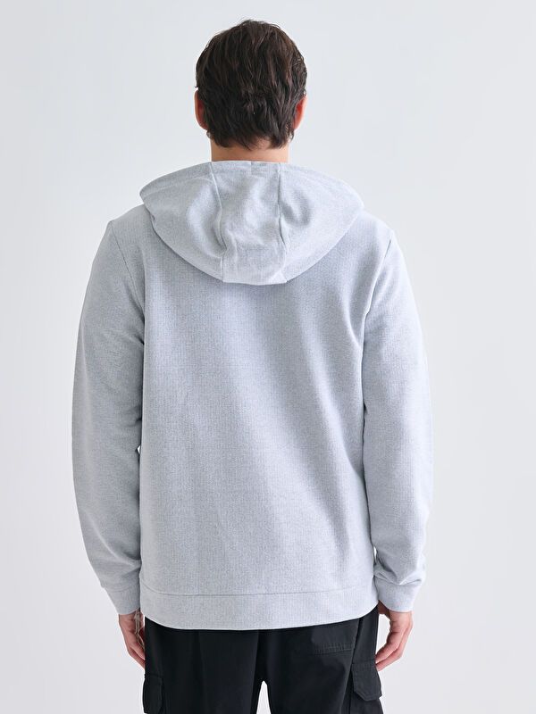 Moudda LC Waikiki - Cardigan en jersey Homme Gris - Tunisie 4