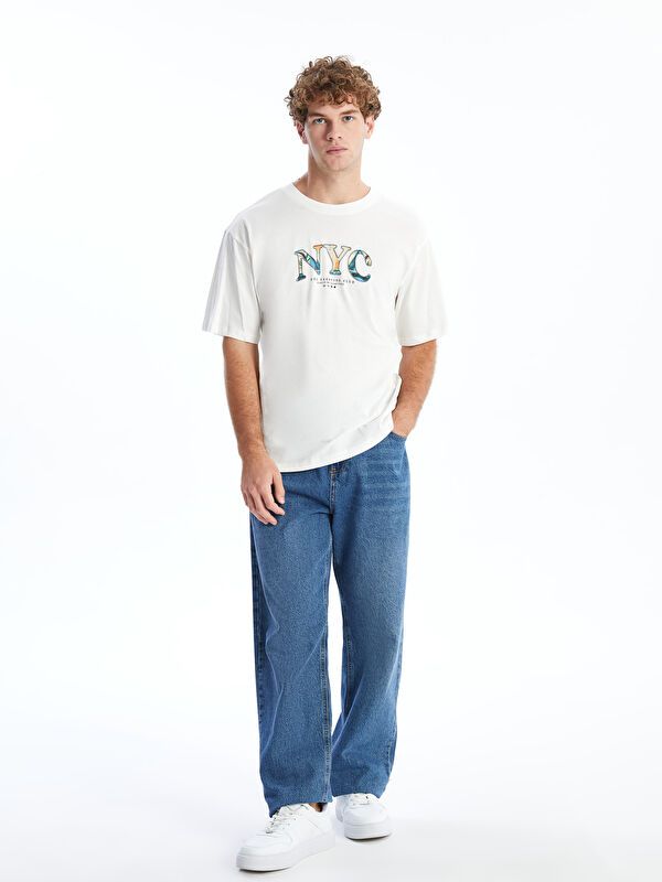 Moudda LC Waikiki - T-shirt imprimé manches courtes en jersey pour Homme - Tunisie 2
