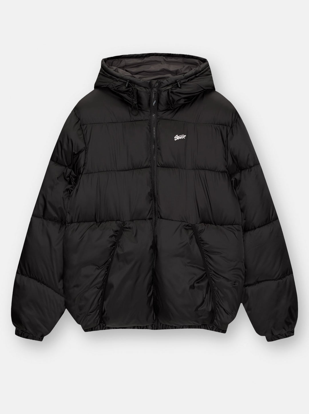 Moudda PULL & BEAR - Doudoune Qualité Brillant Repreve Insulation avec Capuche - Tunisie 3