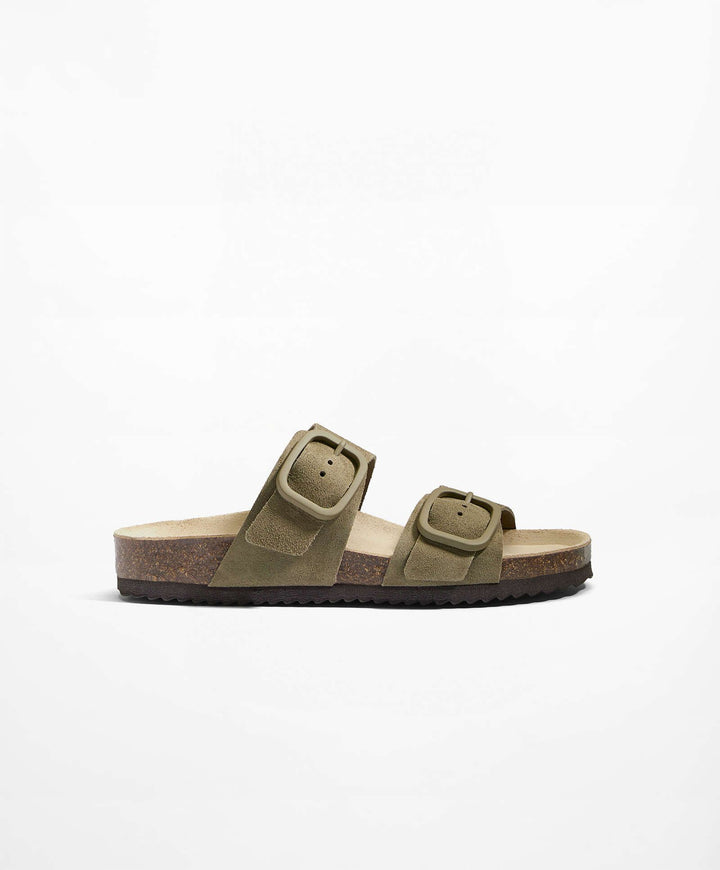 Moudda Oysho - Chaussures Bio en Daim avec Boucle Engommée Taille 35-36 - Tunisie 5