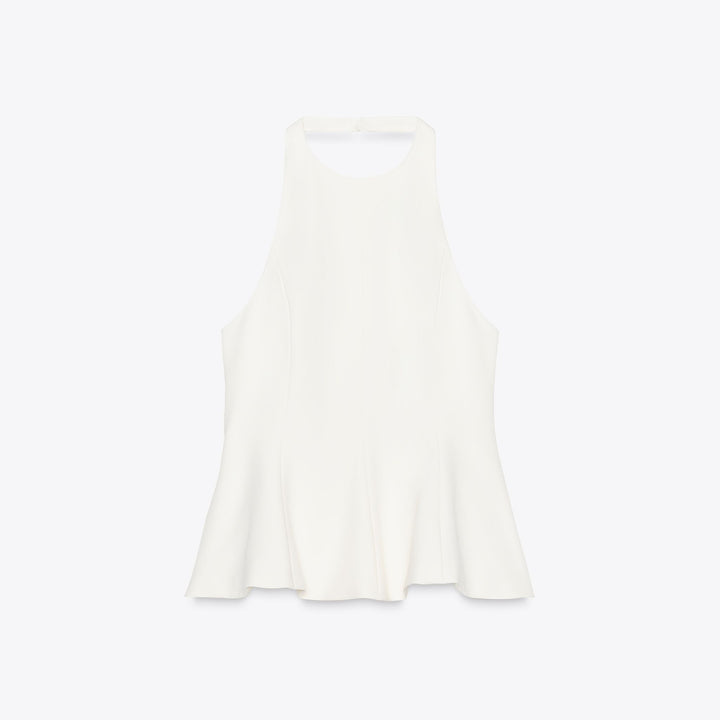 Moudda ZARA - Top Élastique - Halter & Peplum - Tunisie 1