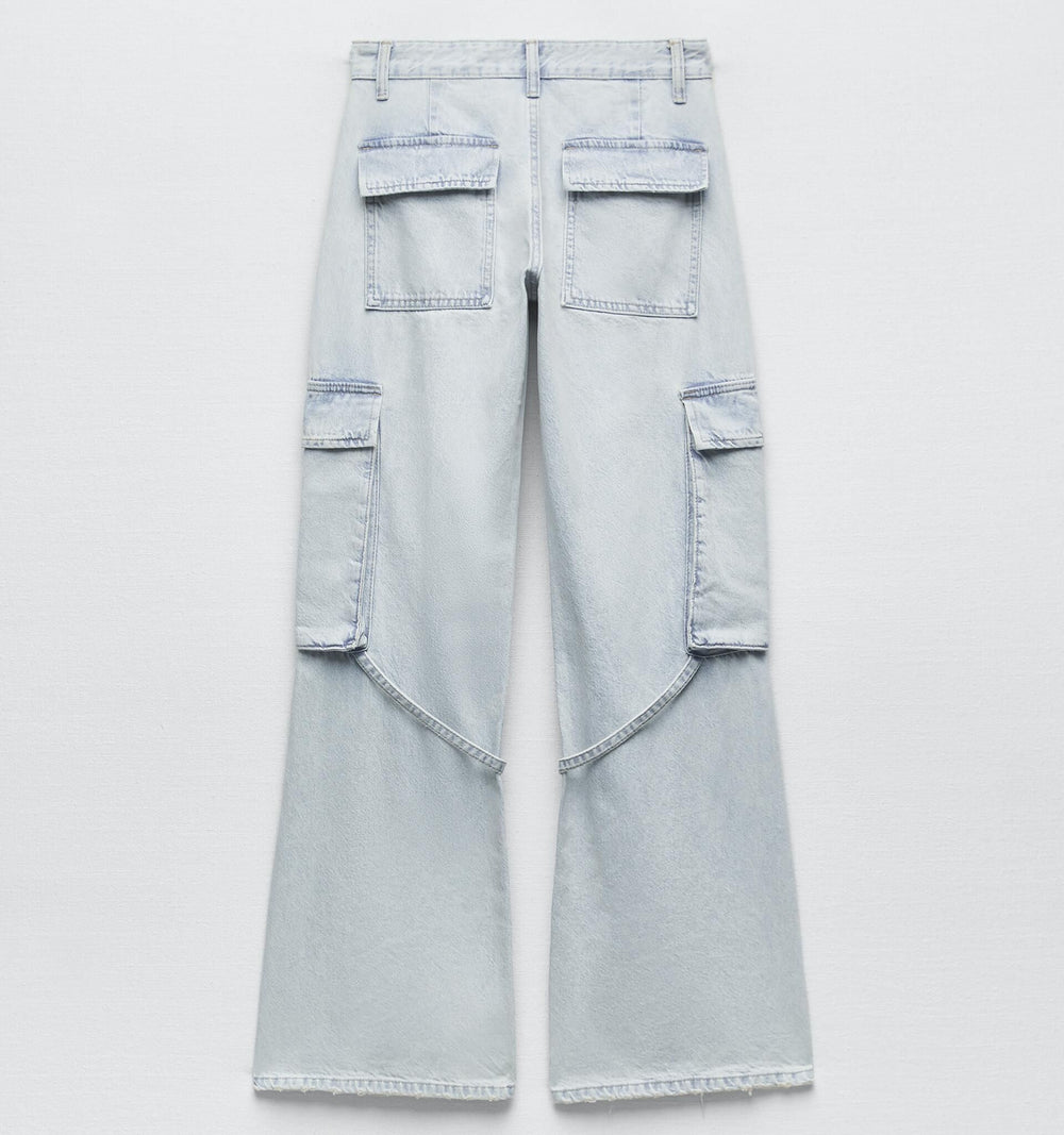 Moudda ZARA - Pantalon Wide Leg - Taille Croisée & Haute - Tunisie 2