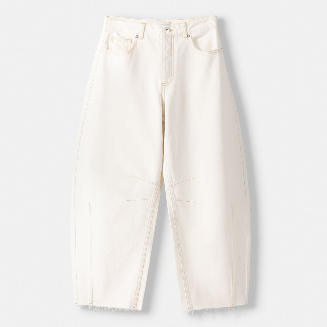 Moudda BERSHKA - Jean Coupe Barrel - Tunisie 1