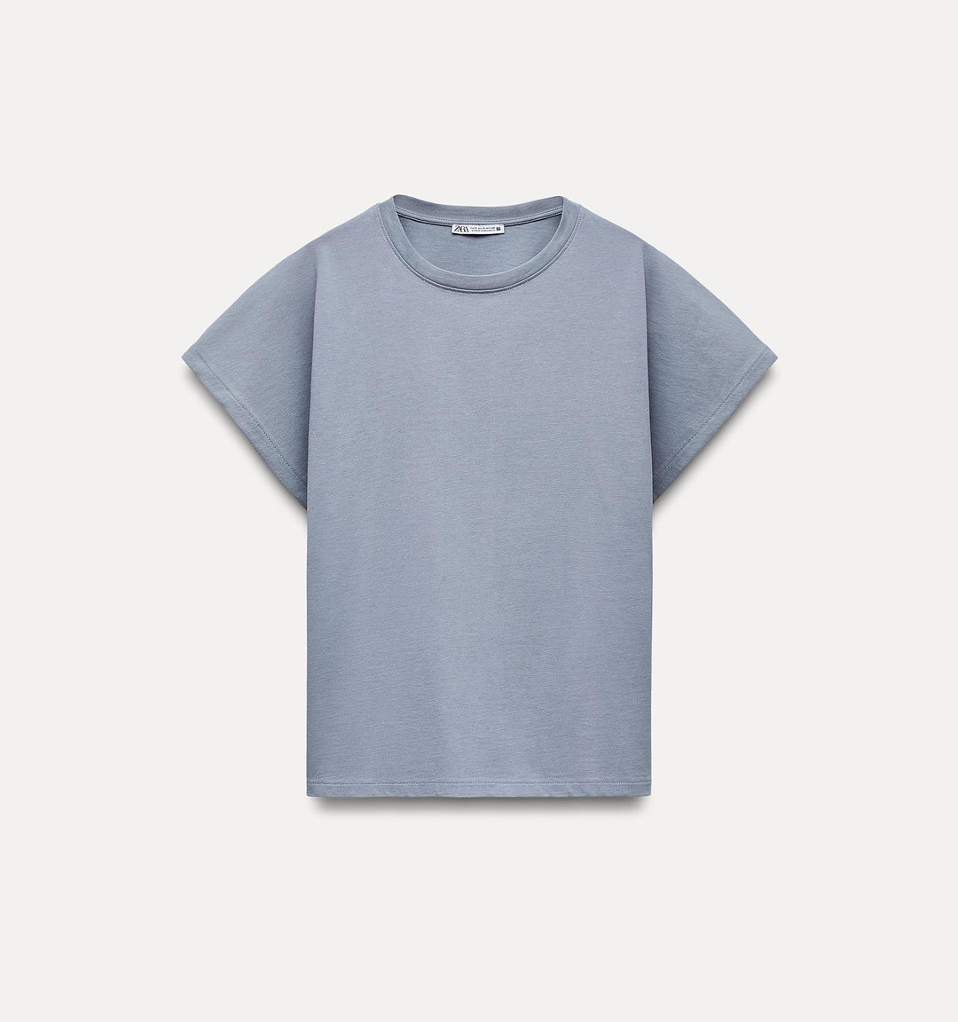 Moudda ZARA - T-shirt haut de gamme, col rond, tombant, en lin - Tunisie 3