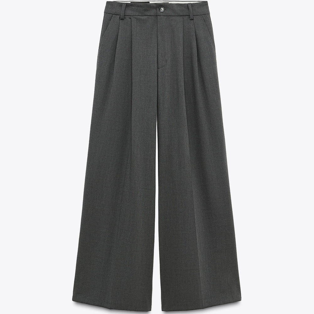 Moudda ZARA - Pantalon double pli passant bouton dos coordonné - Tunisie 2