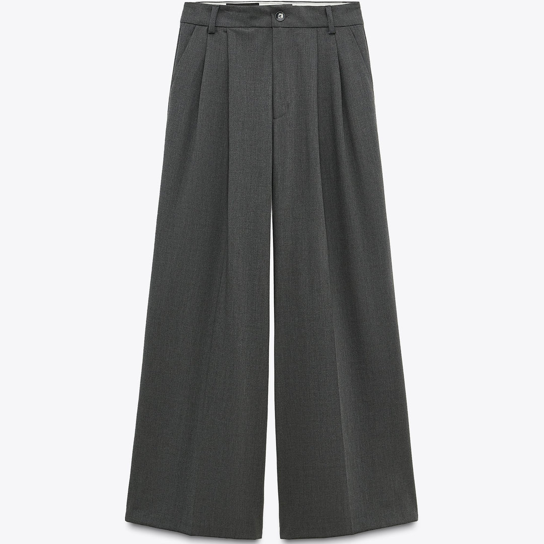 Moudda ZARA - Pantalon double pli passant bouton dos coordonné - Tunisie 2