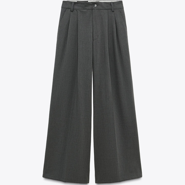 Moudda ZARA - Pantalon double pli passant bouton dos coordonné - Tunisie 2