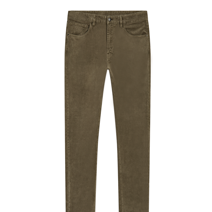 Moudda Massimo Dutti - Pantalon jean velours côtelé fuselé - Tunisie 1