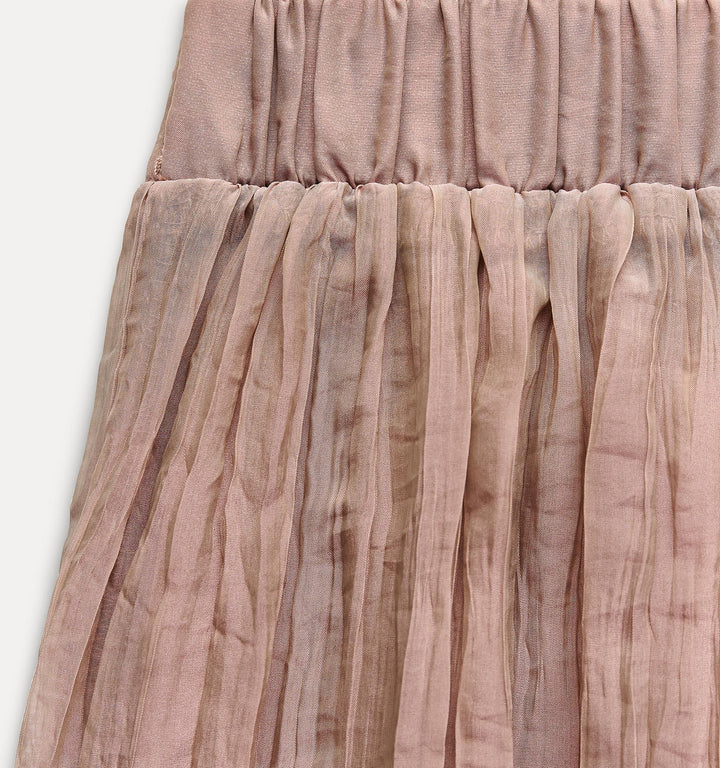 Moudda ZARA - Jupe mi-longue en crêpe froissé - Tunisie 1