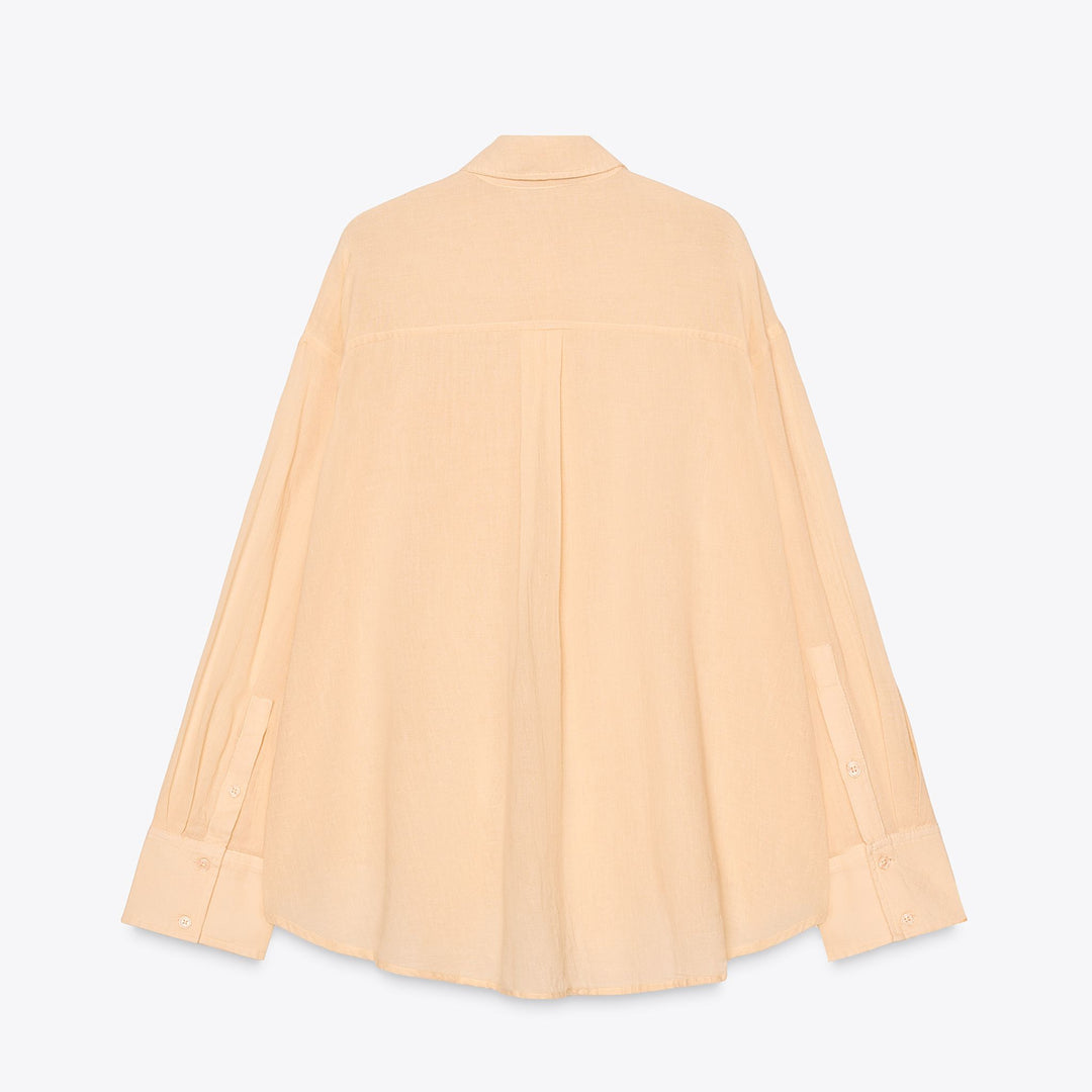Moudda ZARA - Chemise Oversize Gaze - Poche - Tunisie 2