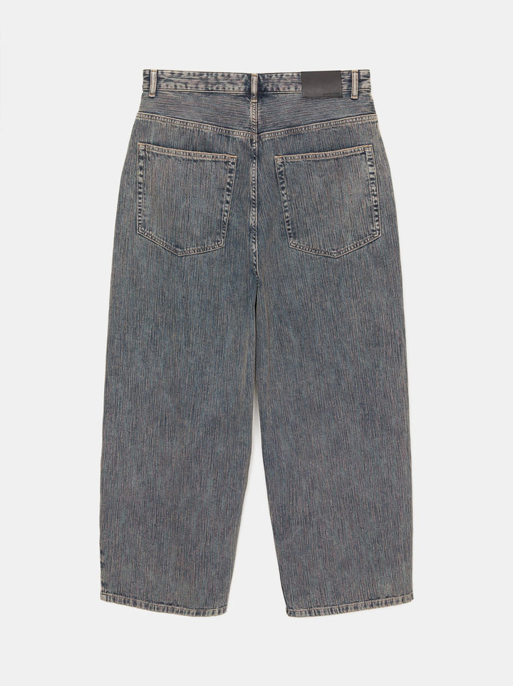 Moudda PULL & BEAR - Pantalon Denim Superbaggy Slub BK TK - Tunisie 1