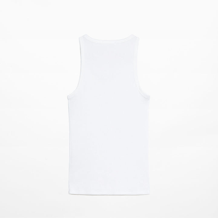 Moudda Oysho - T-Shirt Sans Manches Côtelé 2x1 - Tunisie 1