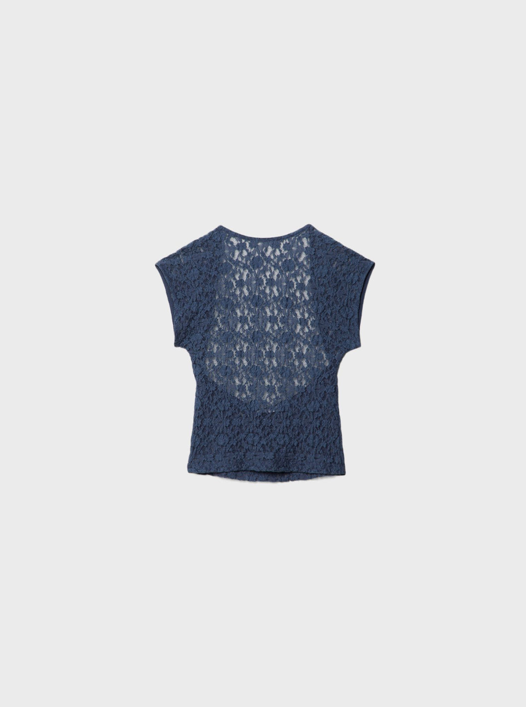 Moudda STRADIVARIUS - T-Shirt Mini Manches Dos Nu en Dentelle - Tunisie 4