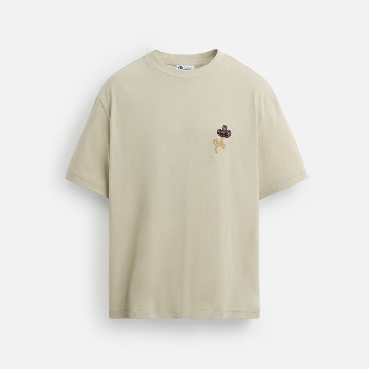 Moudda ZARA - T-Shirt - Mini Broderie - Tunisie 1