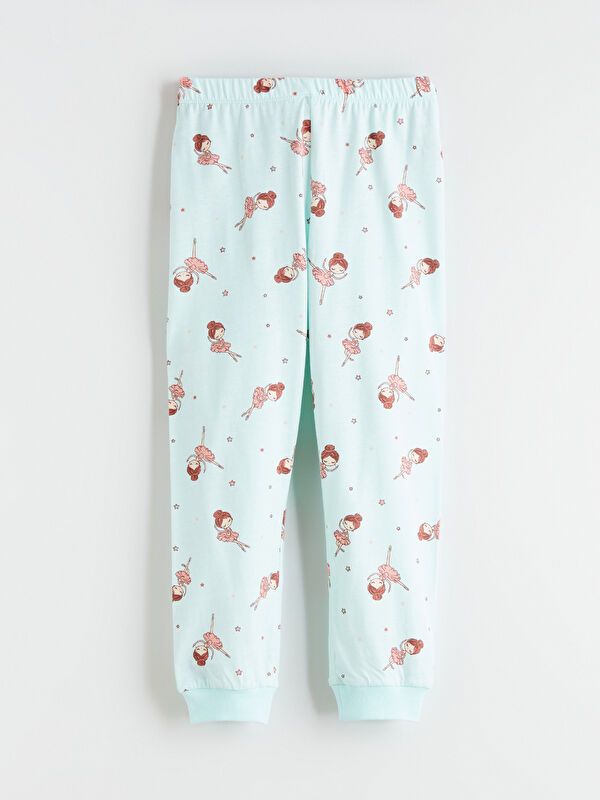 Moudda LC Waikiki - Pyjama manches longues en jersey mi-saison pour Fille - Tunisie 5