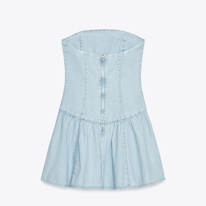 Moudda ZARA - Robe Courte Bandeau - Volume - Tunisie 2